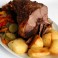 Barbecued Leg of Lamb with Lavender and Baked Garlic Recipe