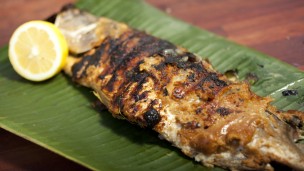 Miso and Ginger Whole Barramundi BBQ recipe